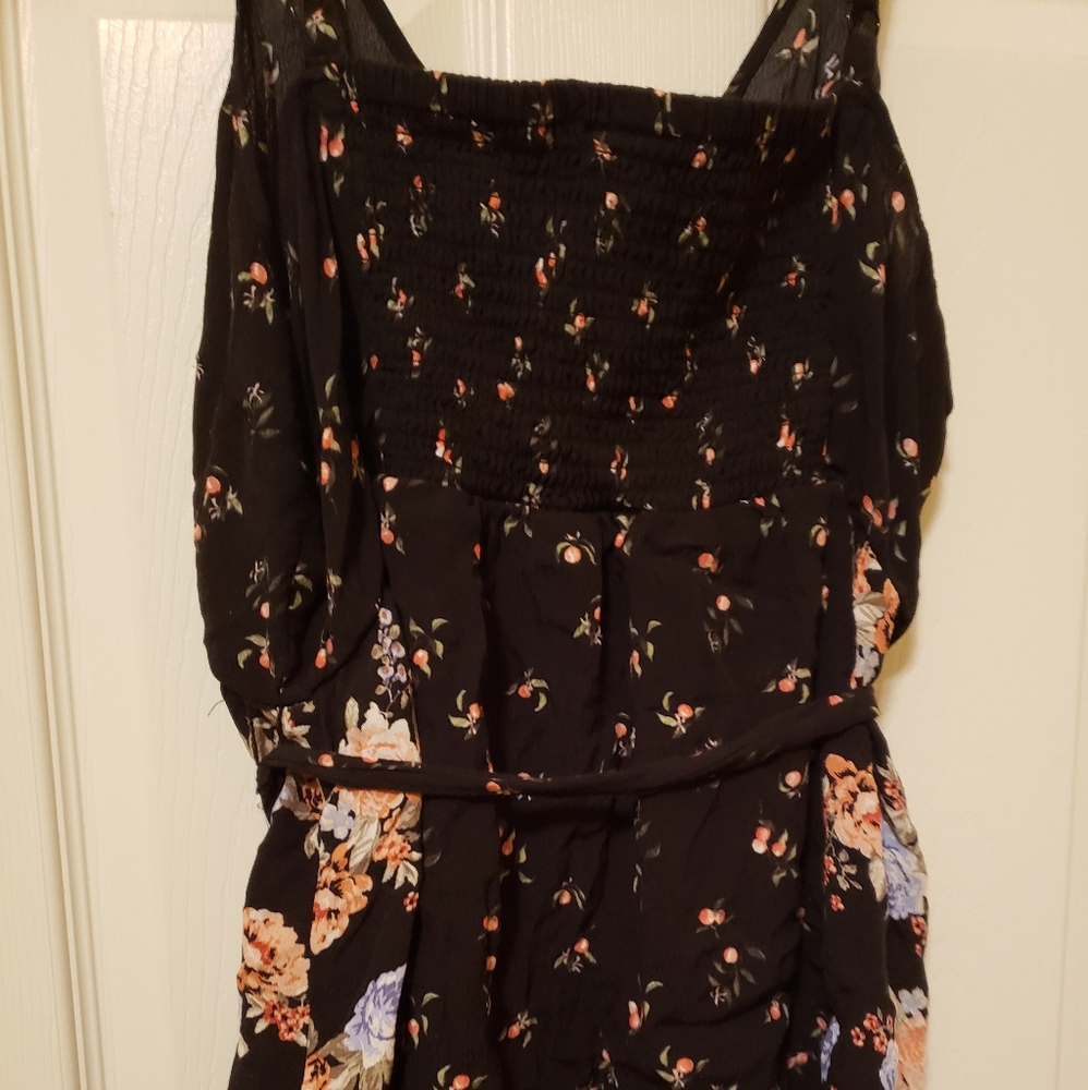 Torrid floral tank top blouse
